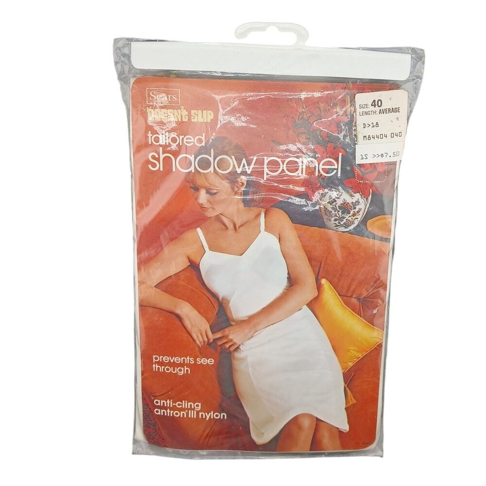 NWT Vintage 1970's Sears Slip